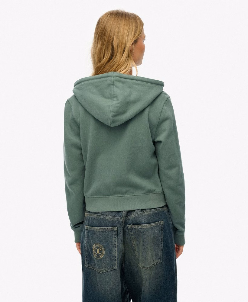 Bluza z kapturem Athletic Essentials Tonal Cropped Zip