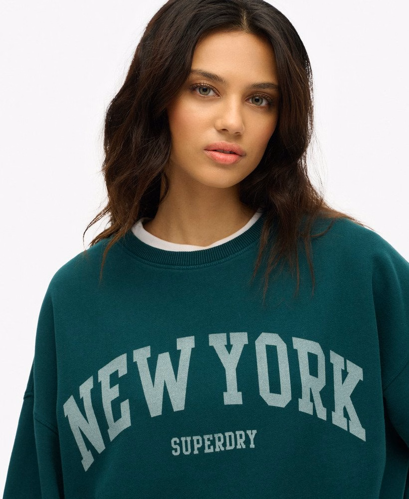 Bluza z okrągłym dekoltem Athletic Essentials Oversized