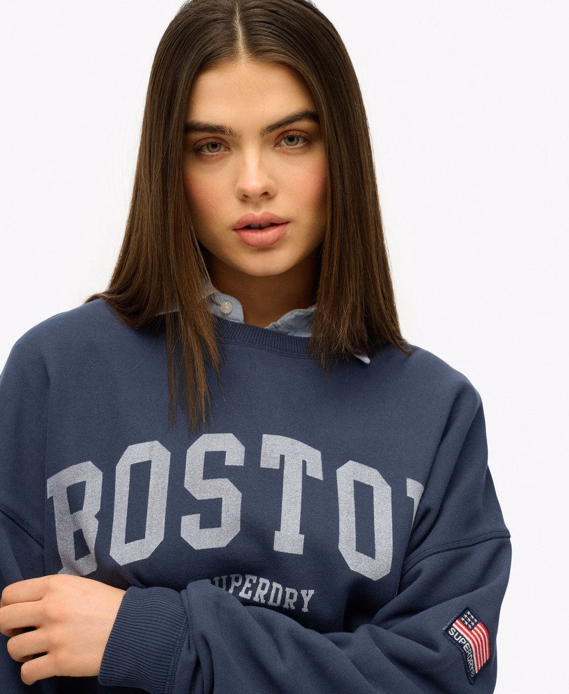 Bluza z okrągłym dekoltem Athletic Essentials Oversized