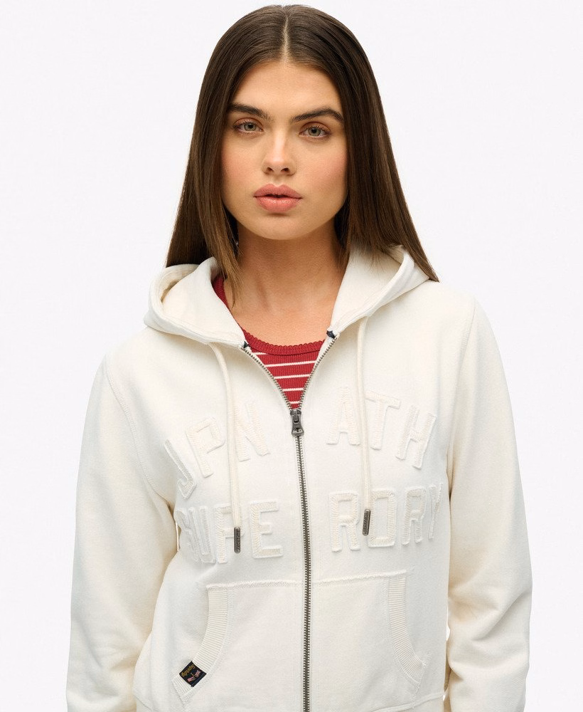 Bluza z kapturem Athletic Essentials Tonal Cropped Zip
