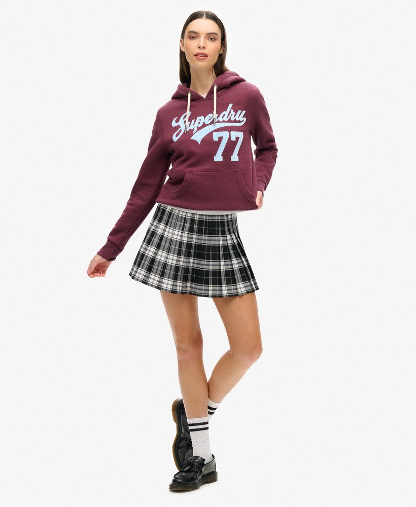 bluza z kapturem super 77 w kolorze fioletowo-fiołkowym