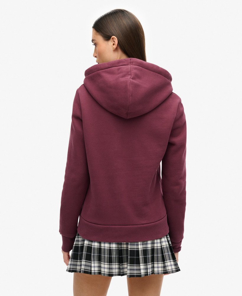 bluza z kapturem super 77 w kolorze fioletowo-fiołkowym
