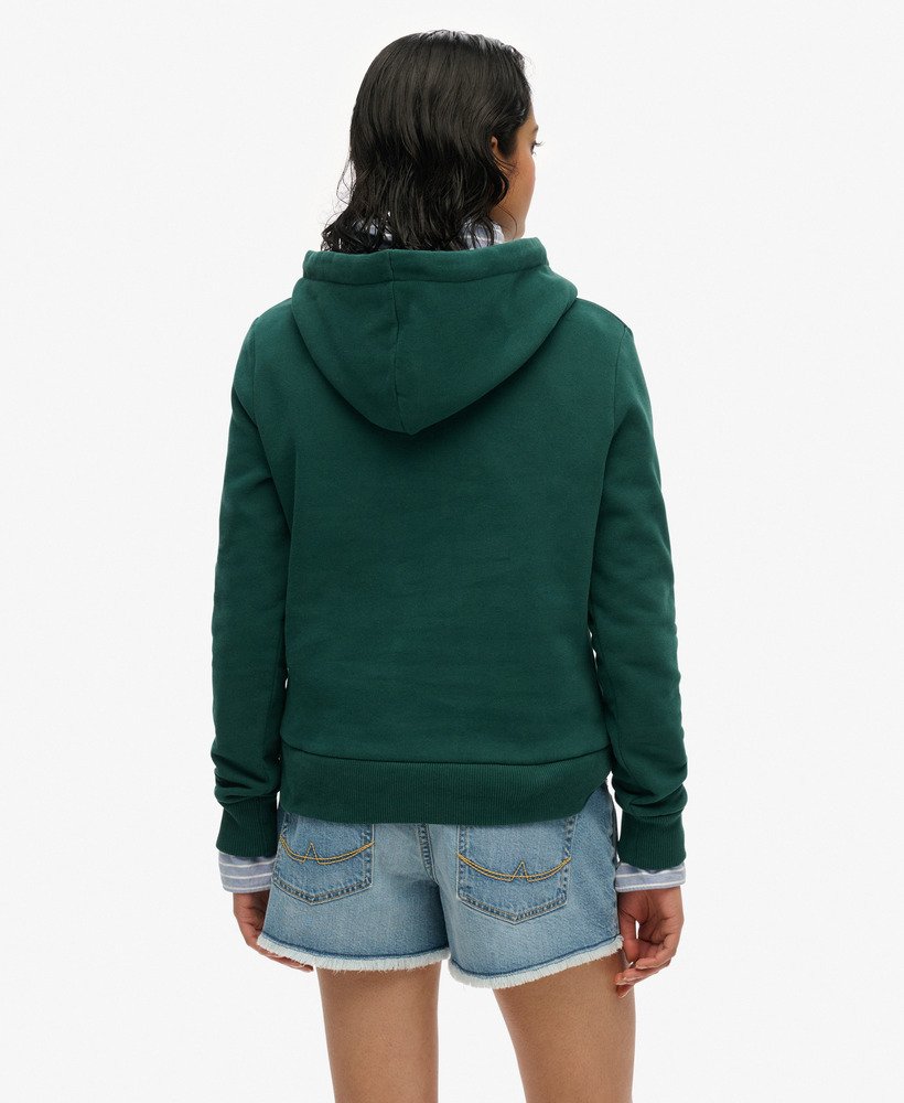 bluza z kapturem stacked w kolorze ciemnej sosny