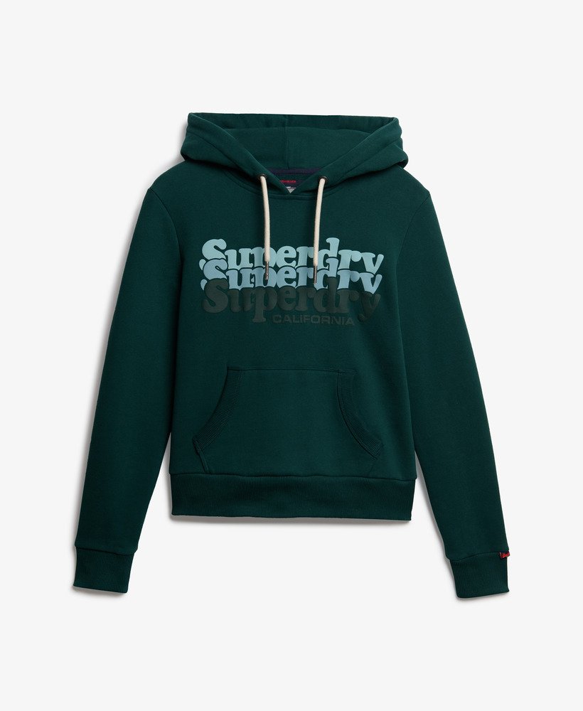 bluza z kapturem stacked w kolorze ciemnej sosny