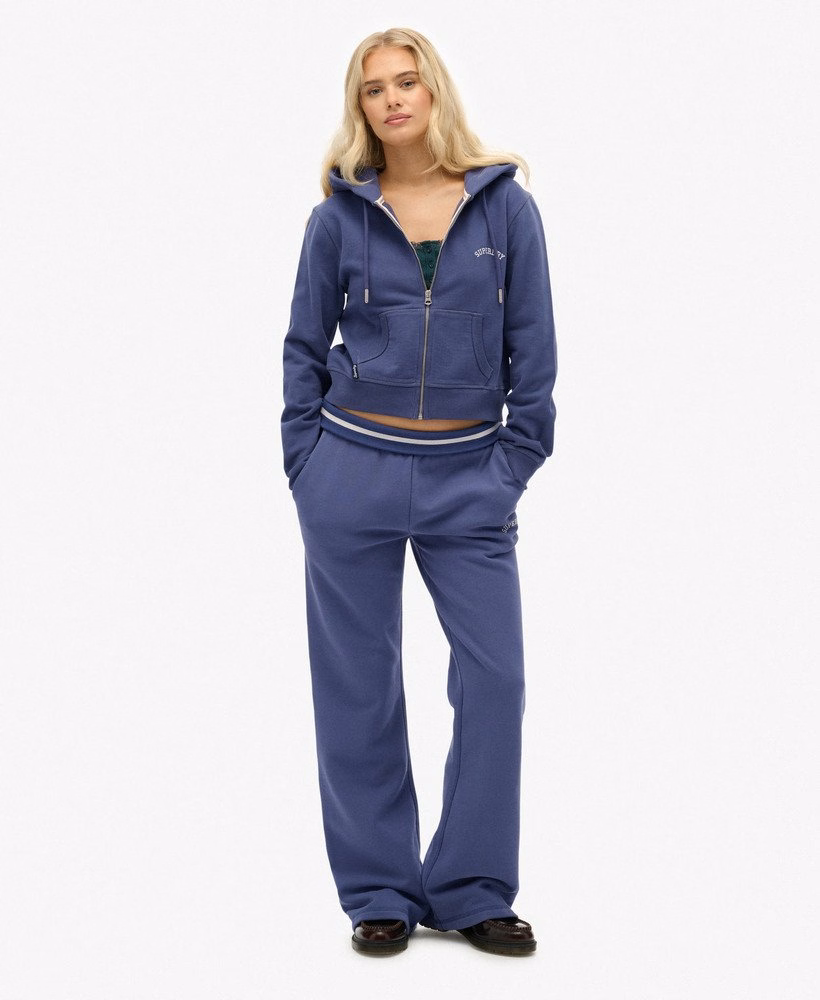 Bluza z kapturem Essential Logo Cropped Zip