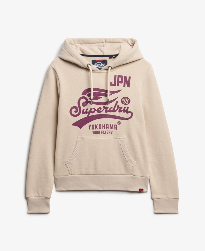 bluza z kapturem high flyers w kolorze off-grey
