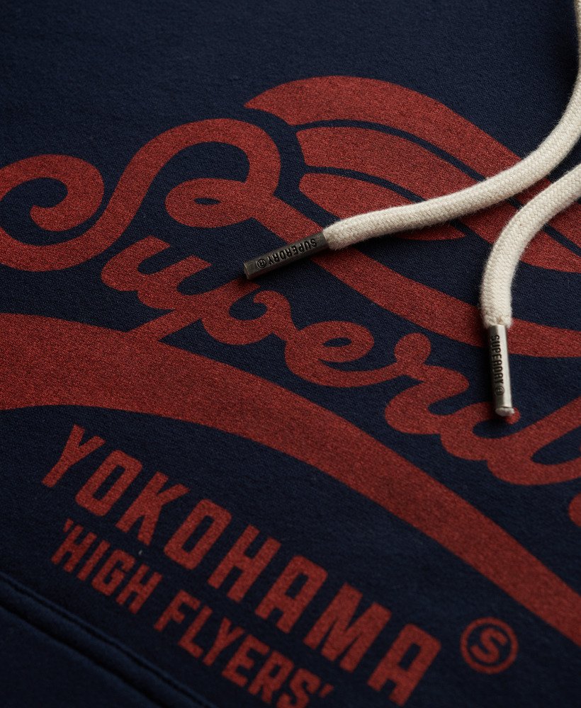 bluza z kapturem high flyers w kolorze darkest navy