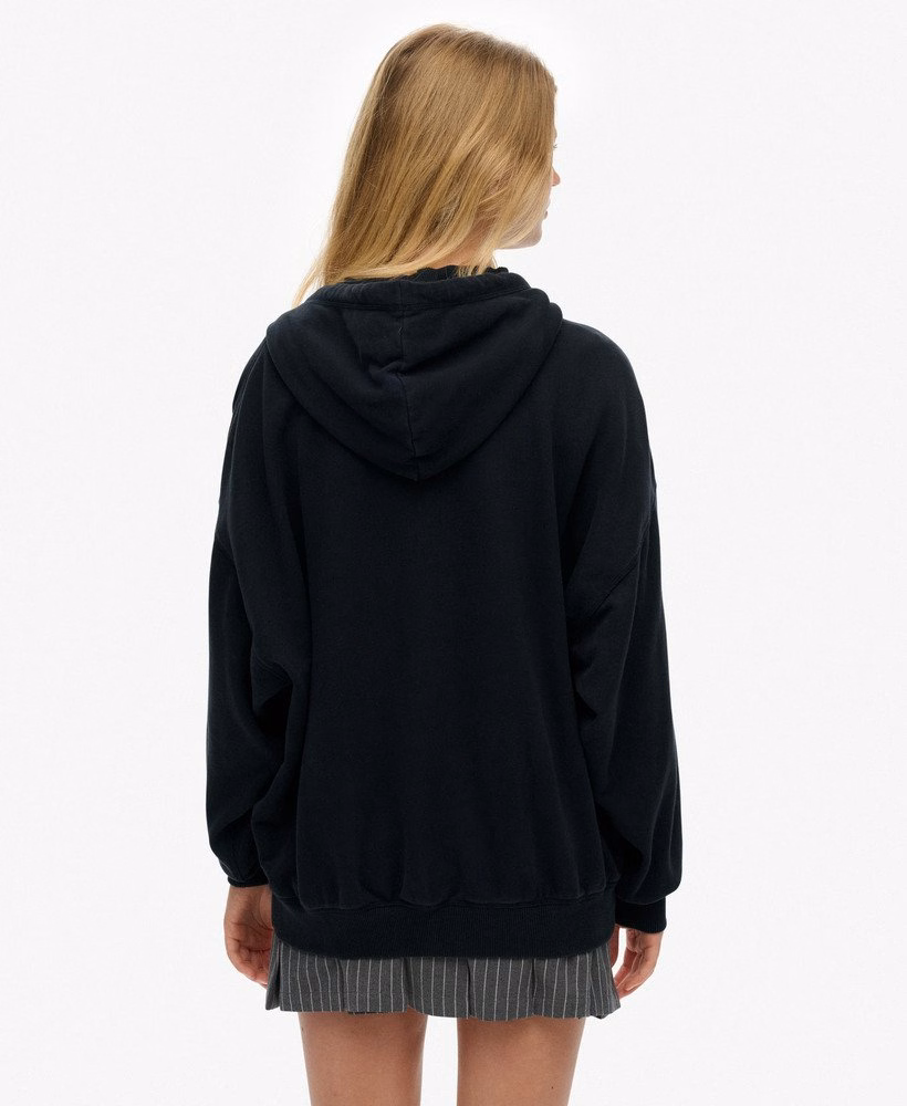 Bluza z kapturem Athletic Essentials Oversized zapinana na zamek