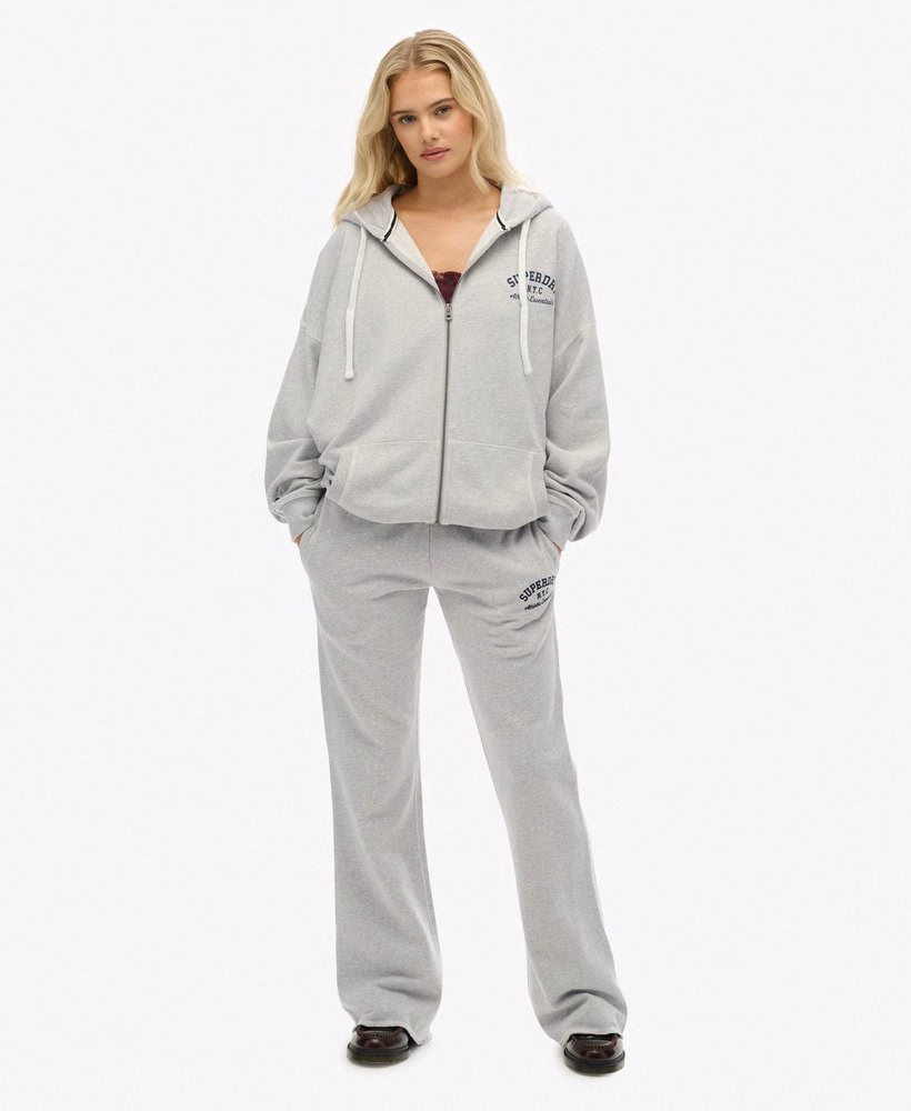 Bluza z kapturem Athletic Essentials Oversized zapinana na zamek