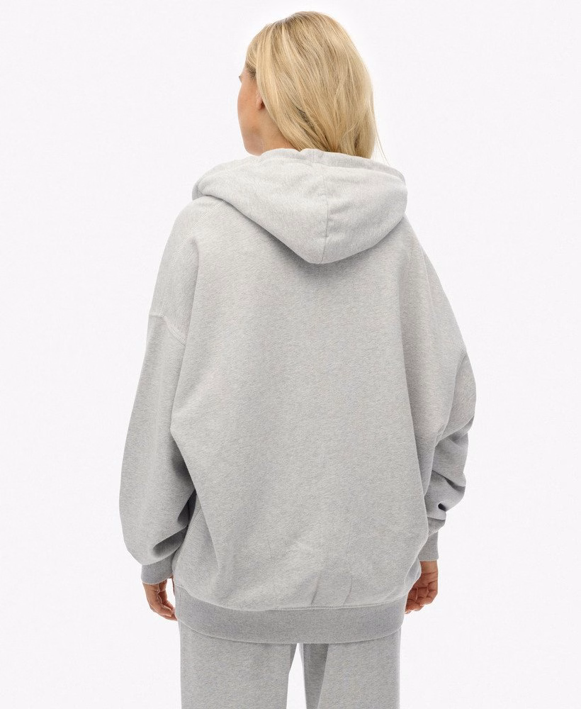 Bluza z kapturem Athletic Essentials Oversized zapinana na zamek
