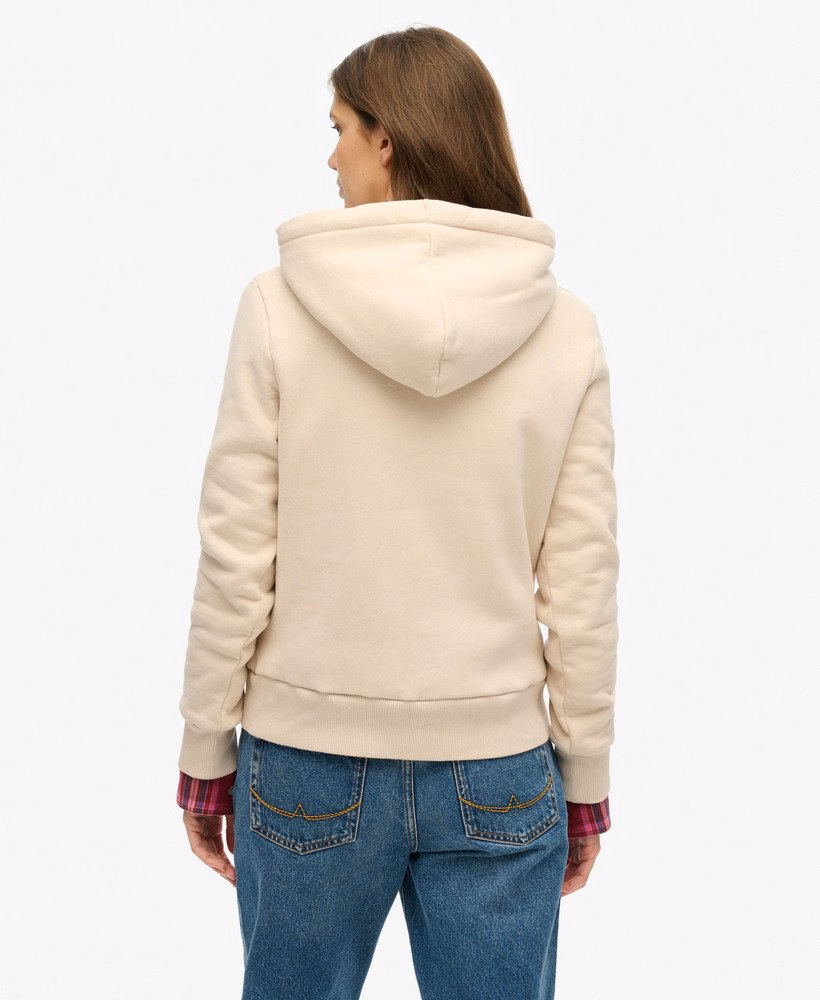 Bluza z kapturem w kwiaty
