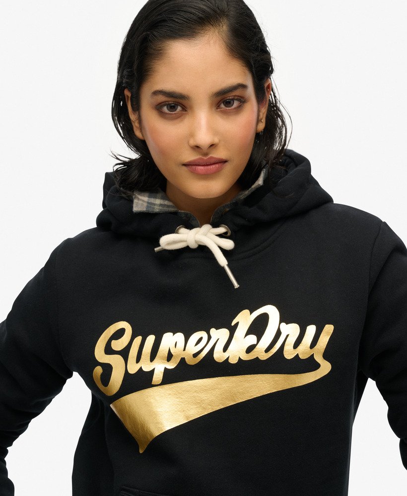 bluza z kapturem super athletics w kolorze czarnym