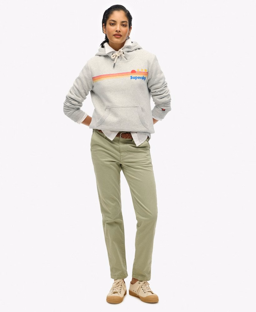 Bluza z kapturem w tęczowe paski