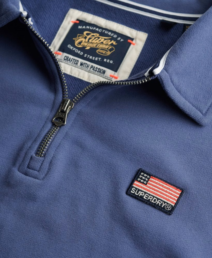 Bluza z kołnierzykiem Athletic Essentials zapinana na suwak