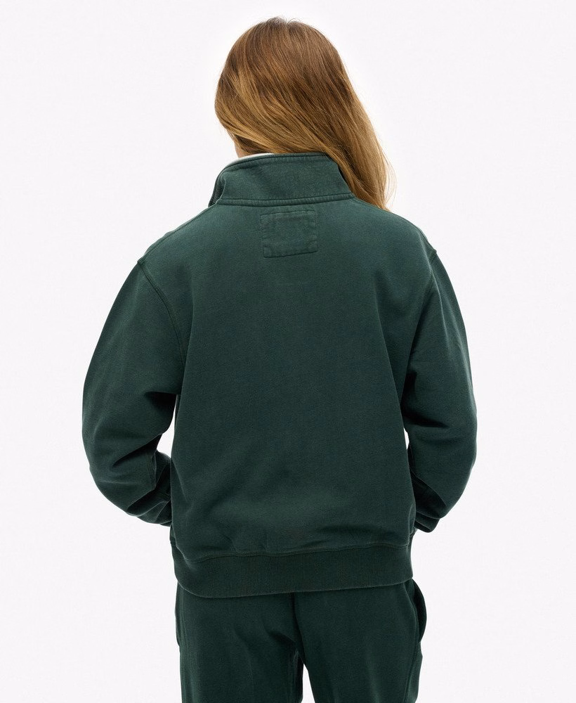 Bluza Athletic Essentials Applique z zamkiem błyskawicznym do połowy