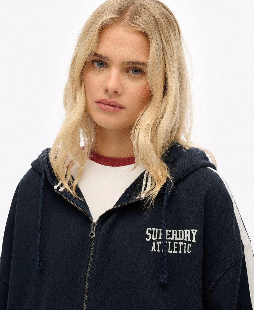 Bluza z kapturem Athletic Essentials Relaxed Zip