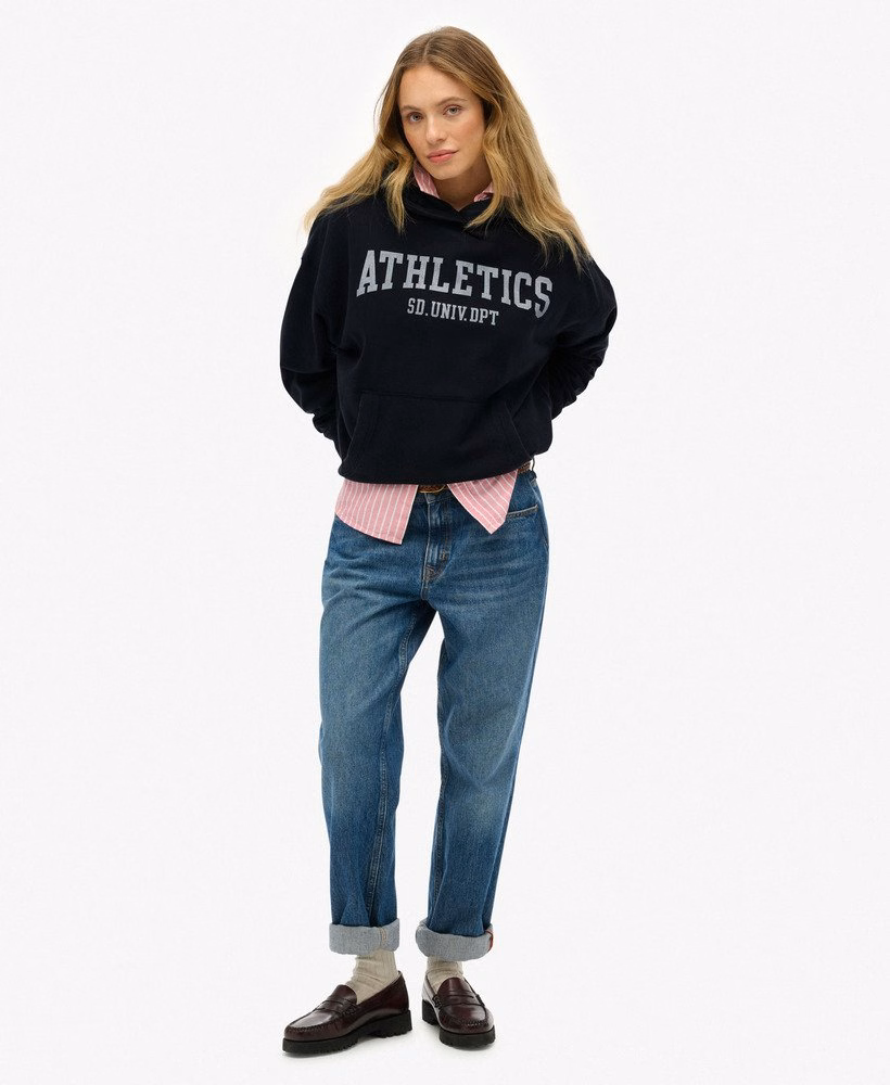 Bluza z kapturem Athletic Essentials Relaxed