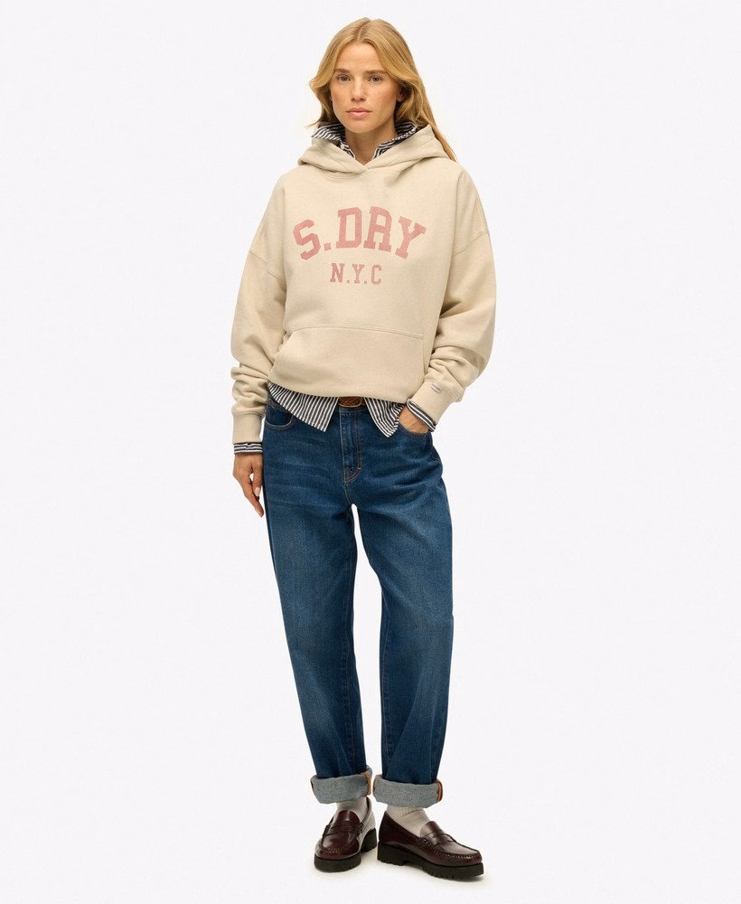 Bluza z kapturem Athletic Essentials Relaxed