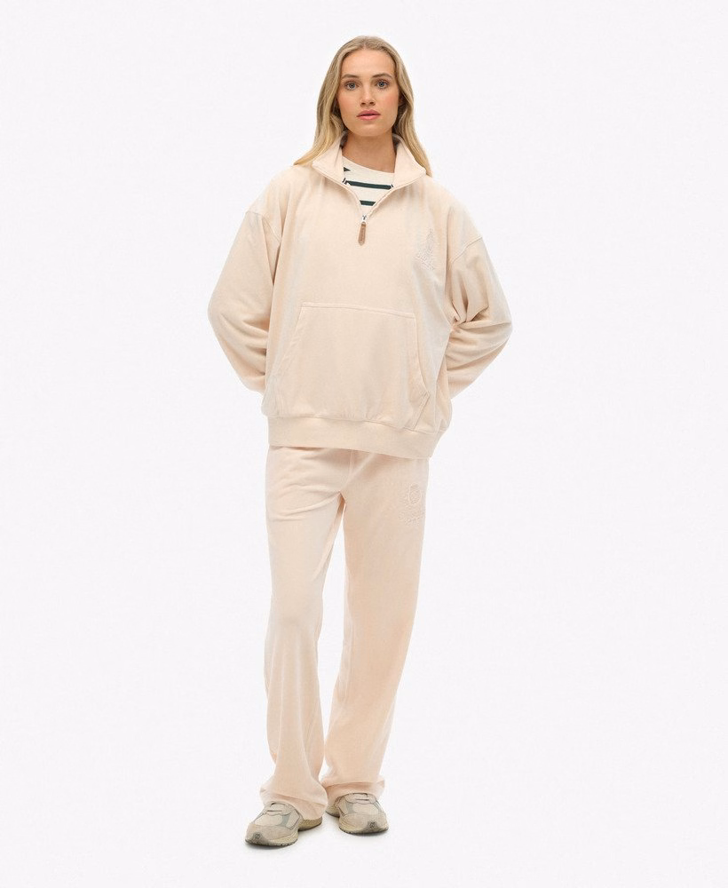 Country Club Velour Quarter Zip