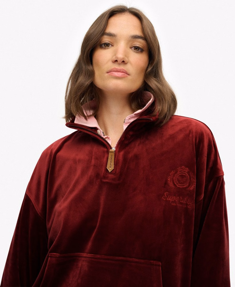Country Club Velour Quarter Zip