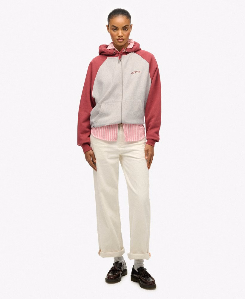 Bluza z kapturem Essential Logo Raglan Zip