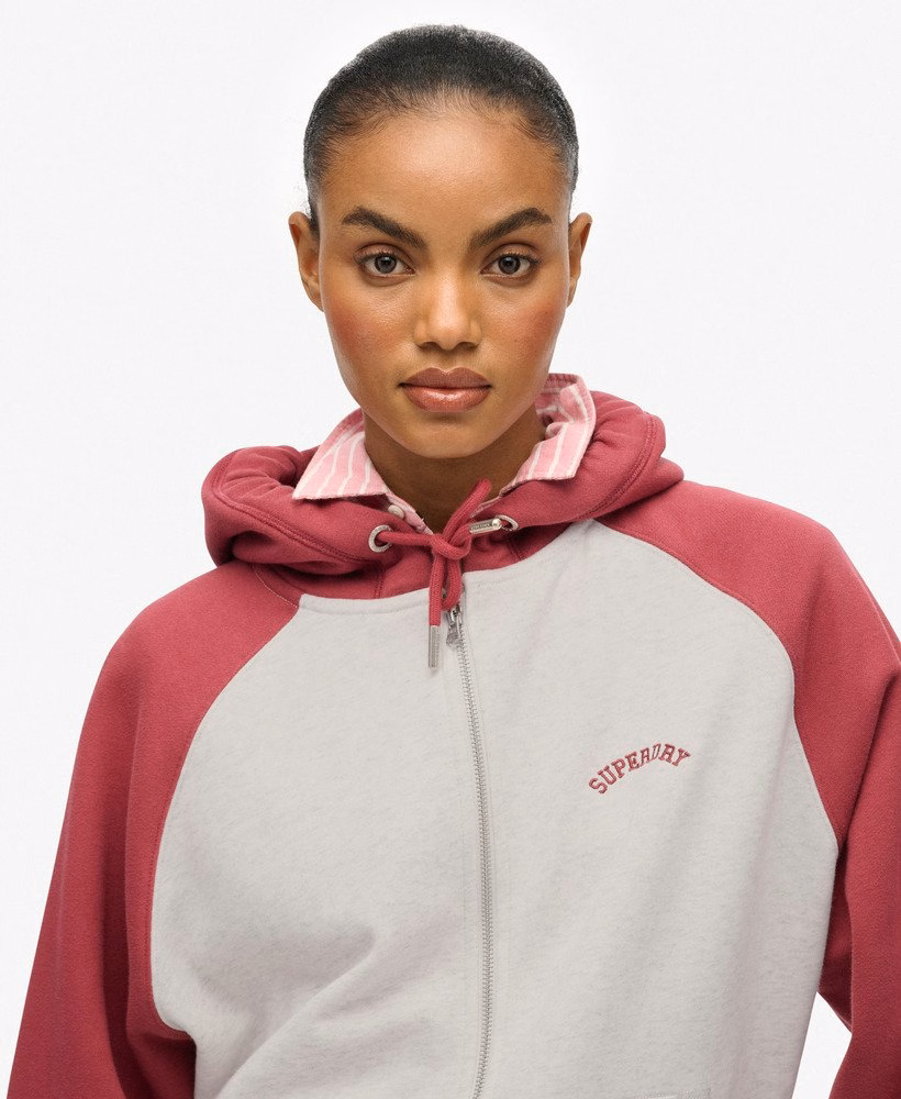 Bluza z kapturem Essential Logo Raglan Zip