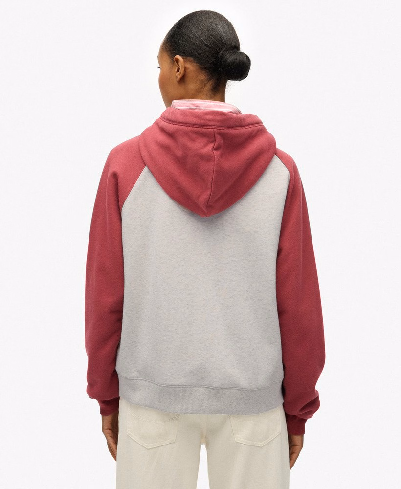 Bluza z kapturem Essential Logo Raglan Zip