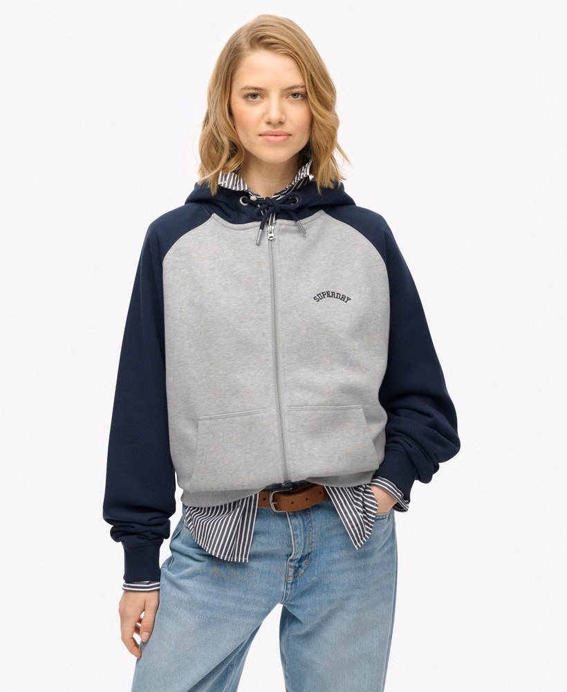 Bluza z kapturem Essential Logo Raglan Zip