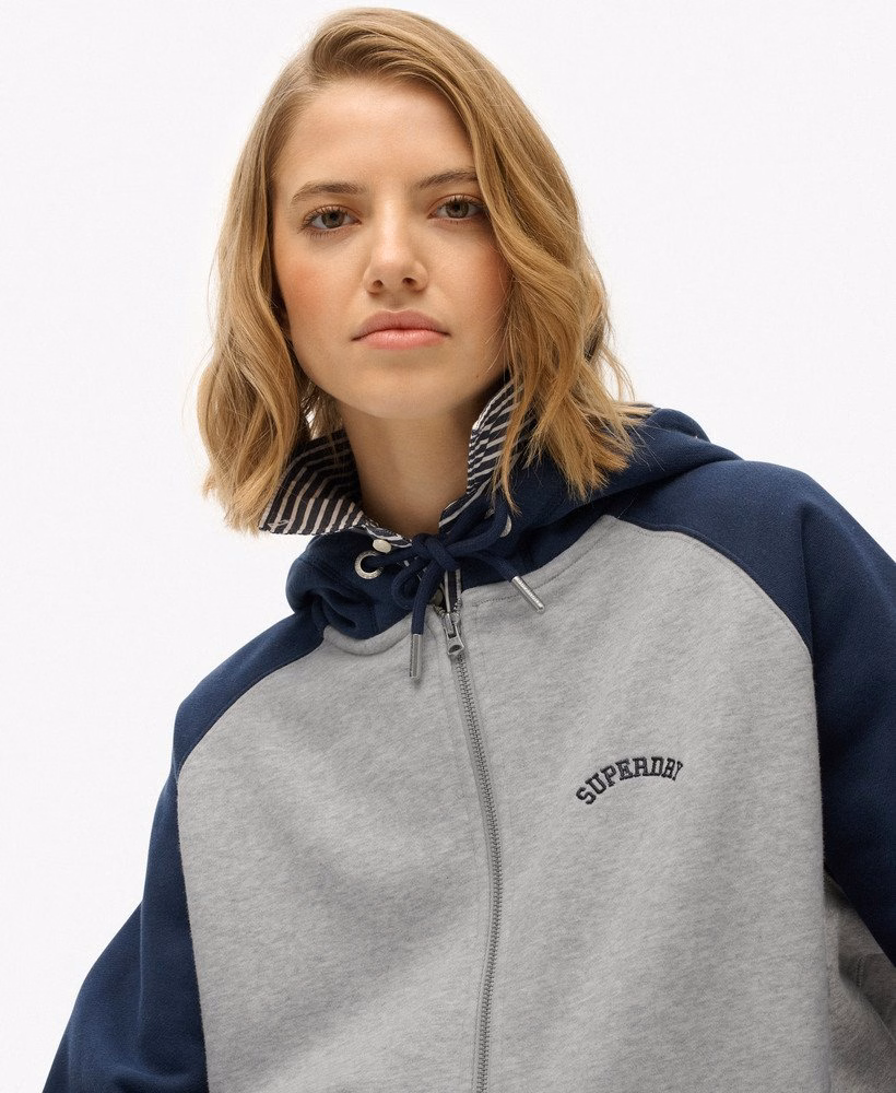 Bluza z kapturem Essential Logo Raglan Zip
