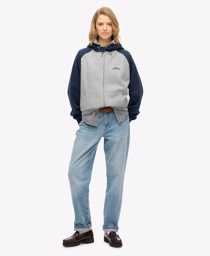 Bluza z kapturem Essential Logo Raglan Zip