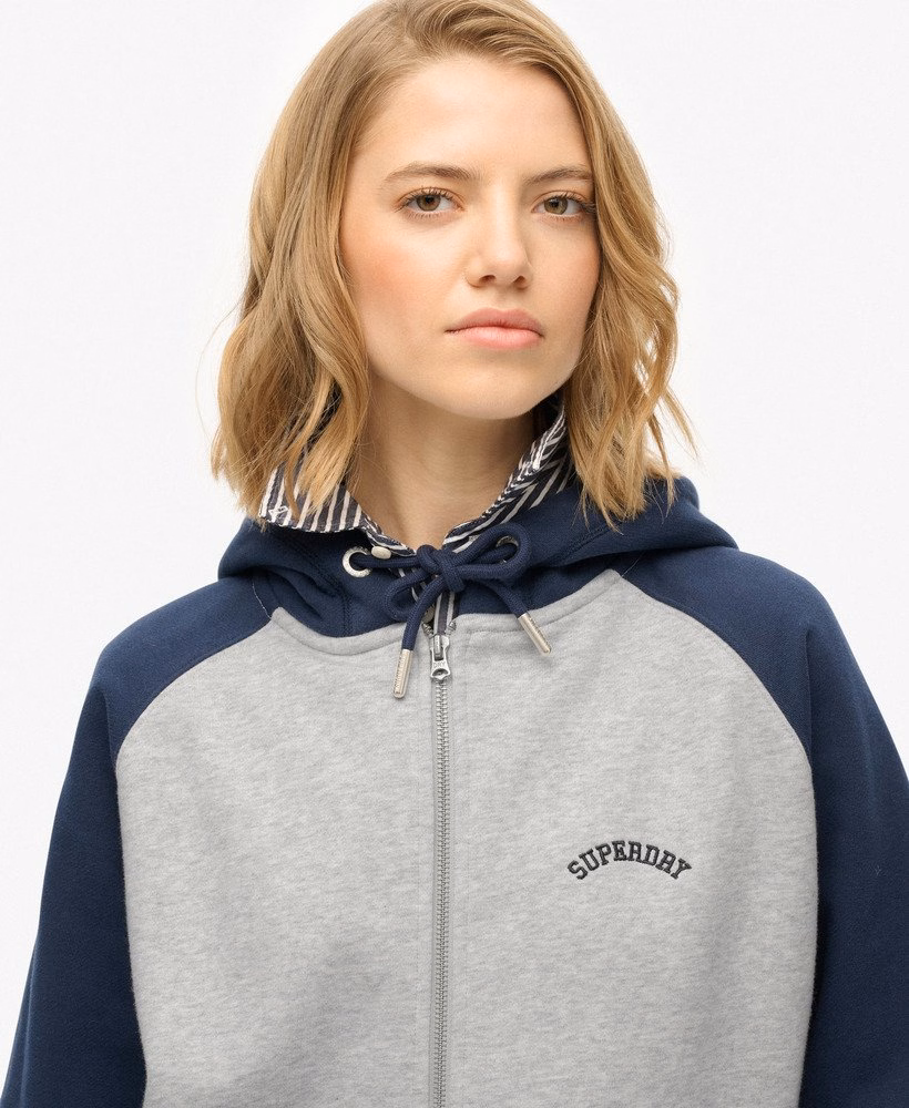 Bluza z kapturem Essential Logo Raglan Zip