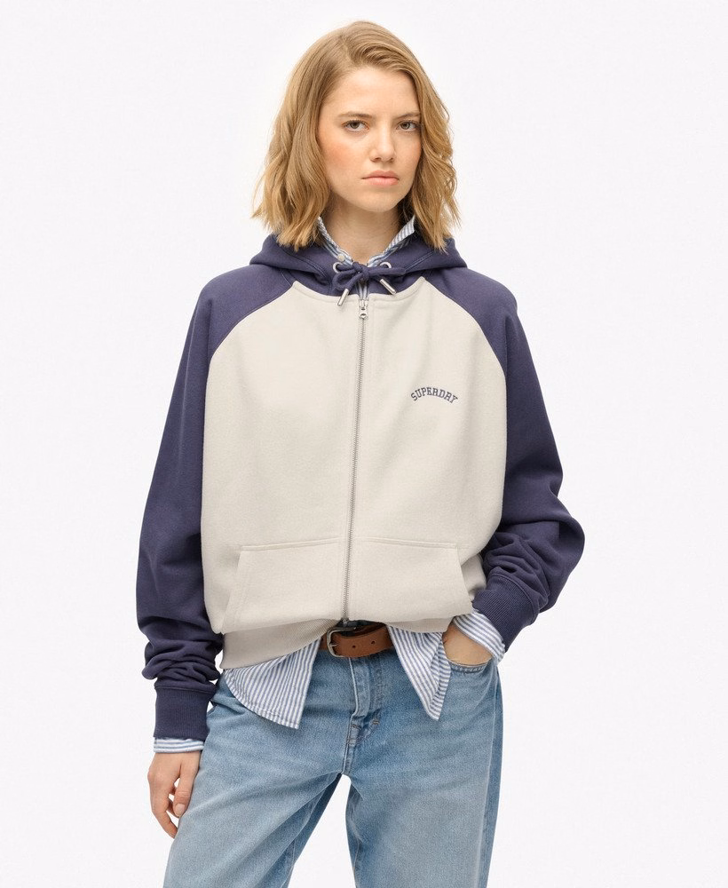 Bluza z kapturem Essential Logo Raglan Zip