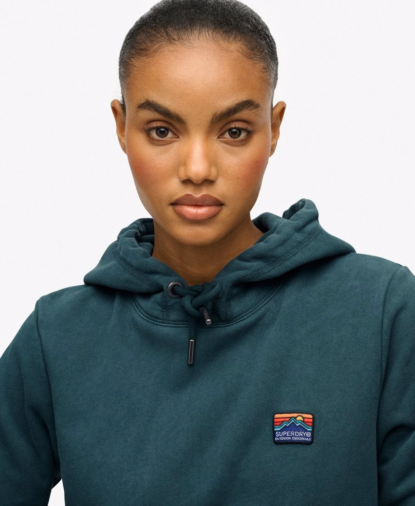 Bluza z kapturem z haftem Great Outdoors