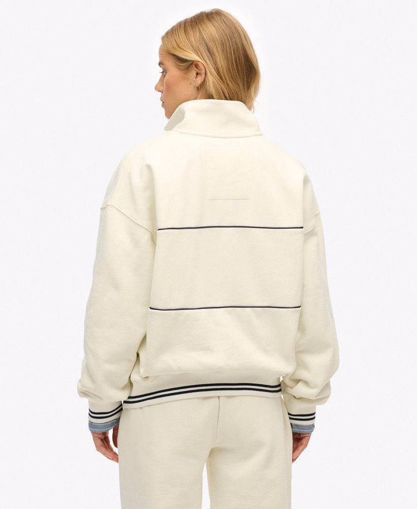 Bluza Country Club z zamkiem błyskawicznym do połowy