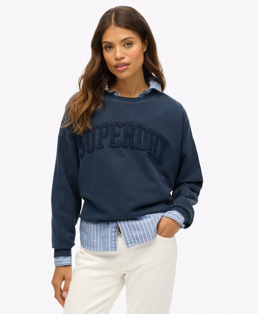 Bluza z okrągłym dekoltem Athletic Essentials Tonal Applique