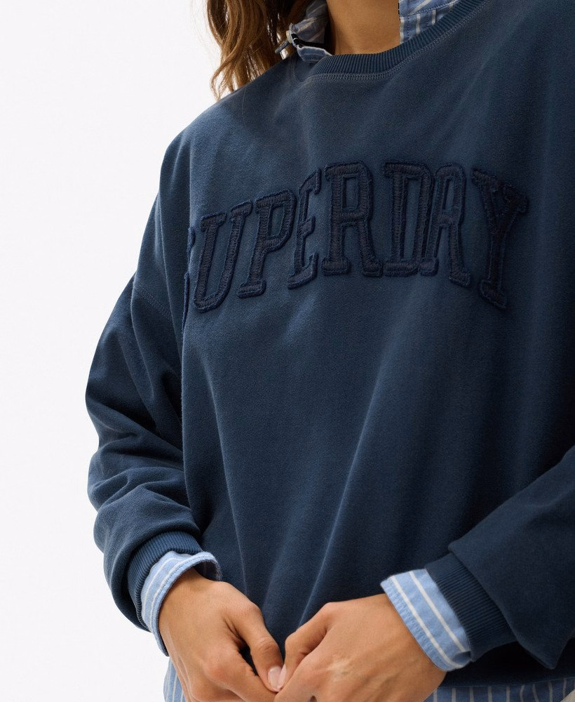 Bluza z okrągłym dekoltem Athletic Essentials Tonal Applique