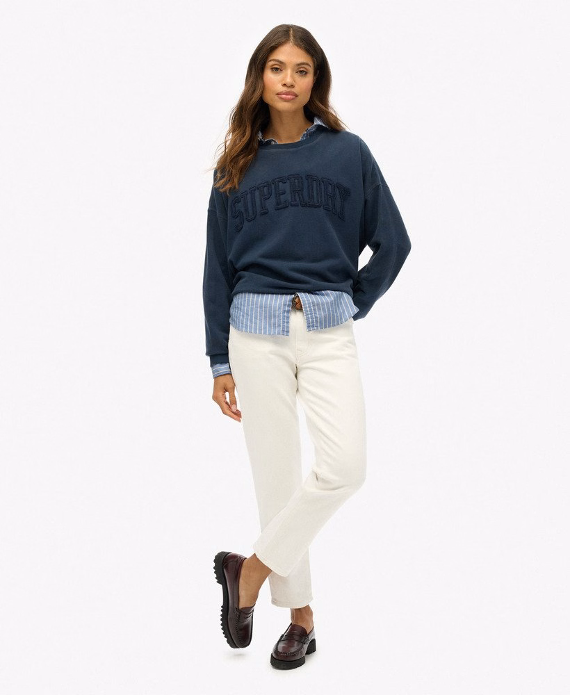 Bluza z okrągłym dekoltem Athletic Essentials Tonal Applique