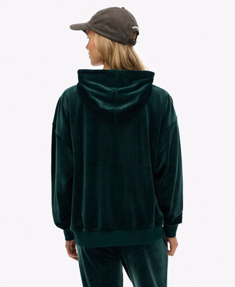 Bluza z kapturem Country Club Velour Zip