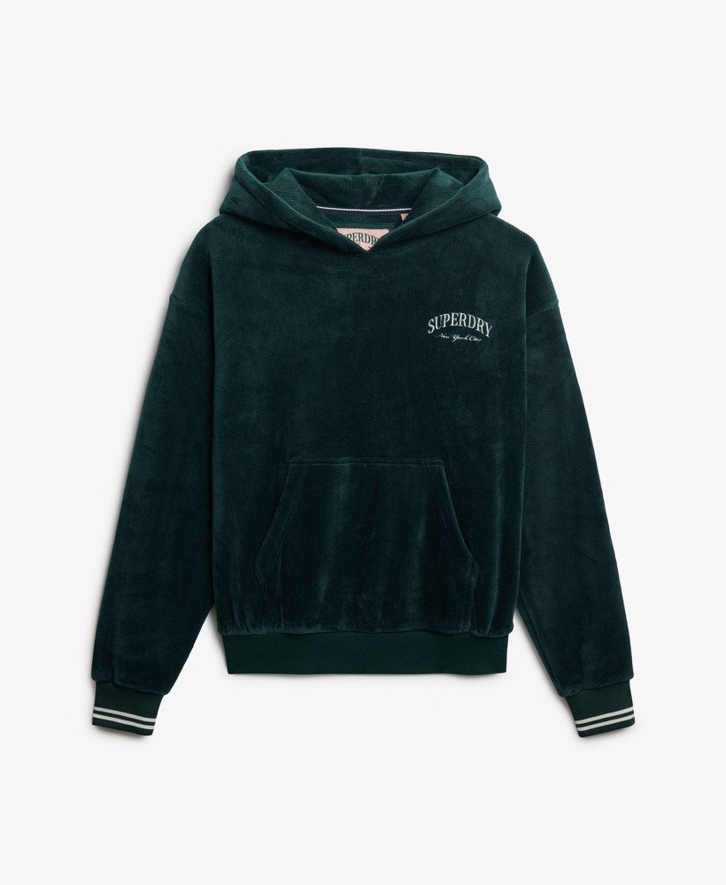 Bluza z kapturem Country Club Velour Relaxed