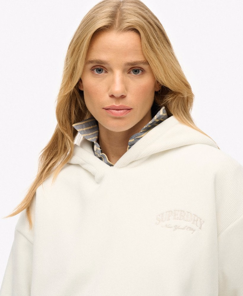 Bluza z kapturem Country Club Velour Relaxed