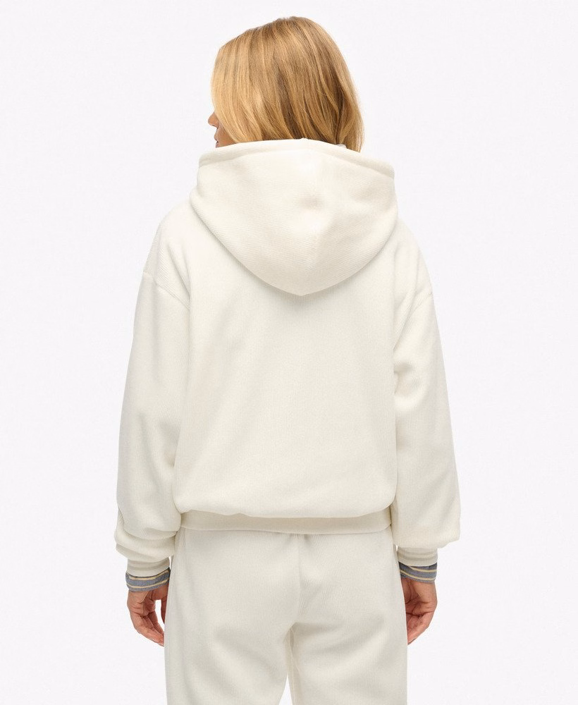 Bluza z kapturem Country Club Velour Relaxed