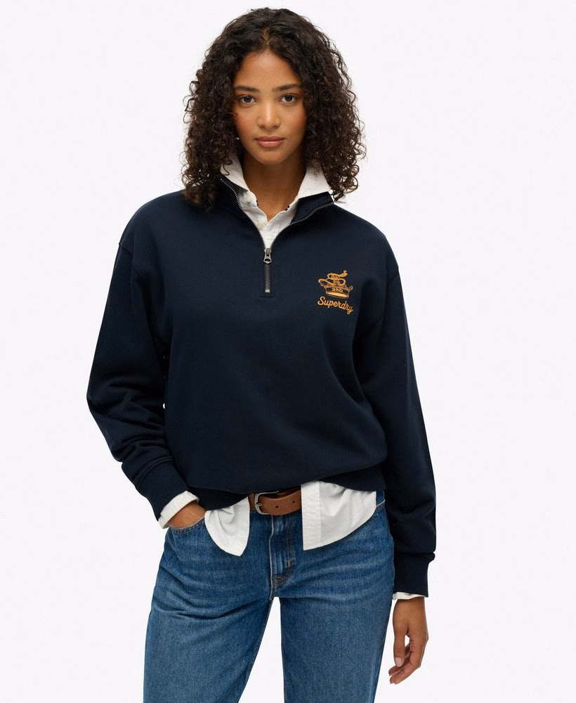 Bluza z kapturem Country Club Crest Half Zip