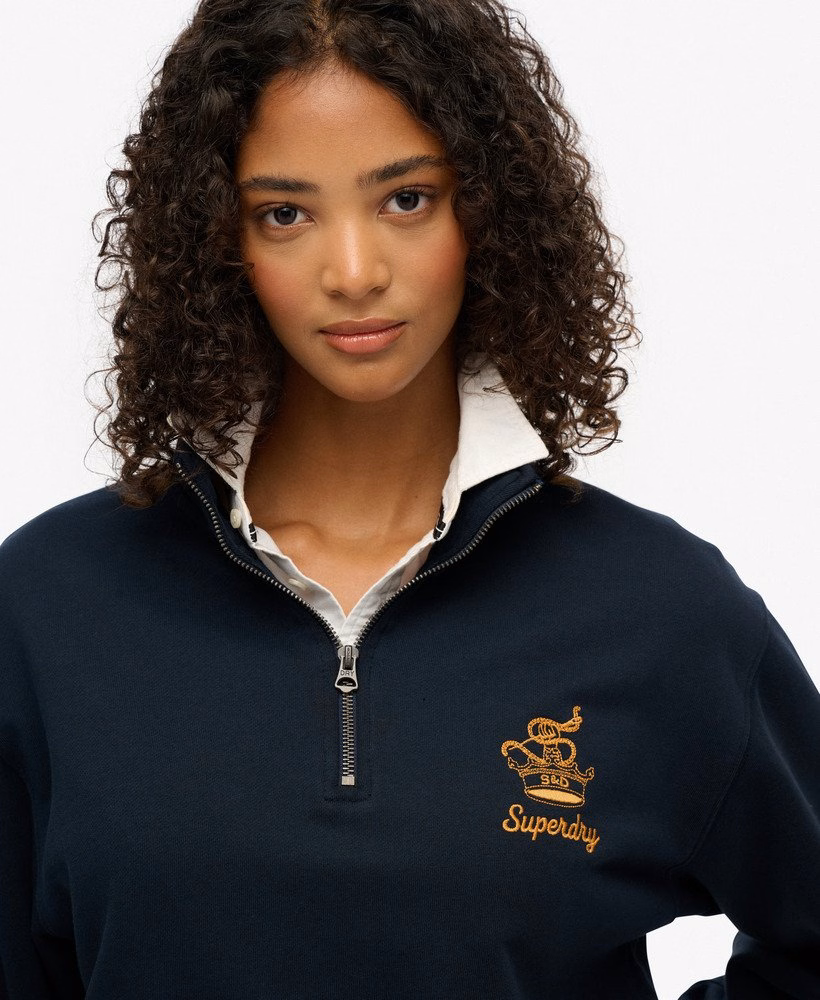 Bluza z kapturem Country Club Crest Half Zip
