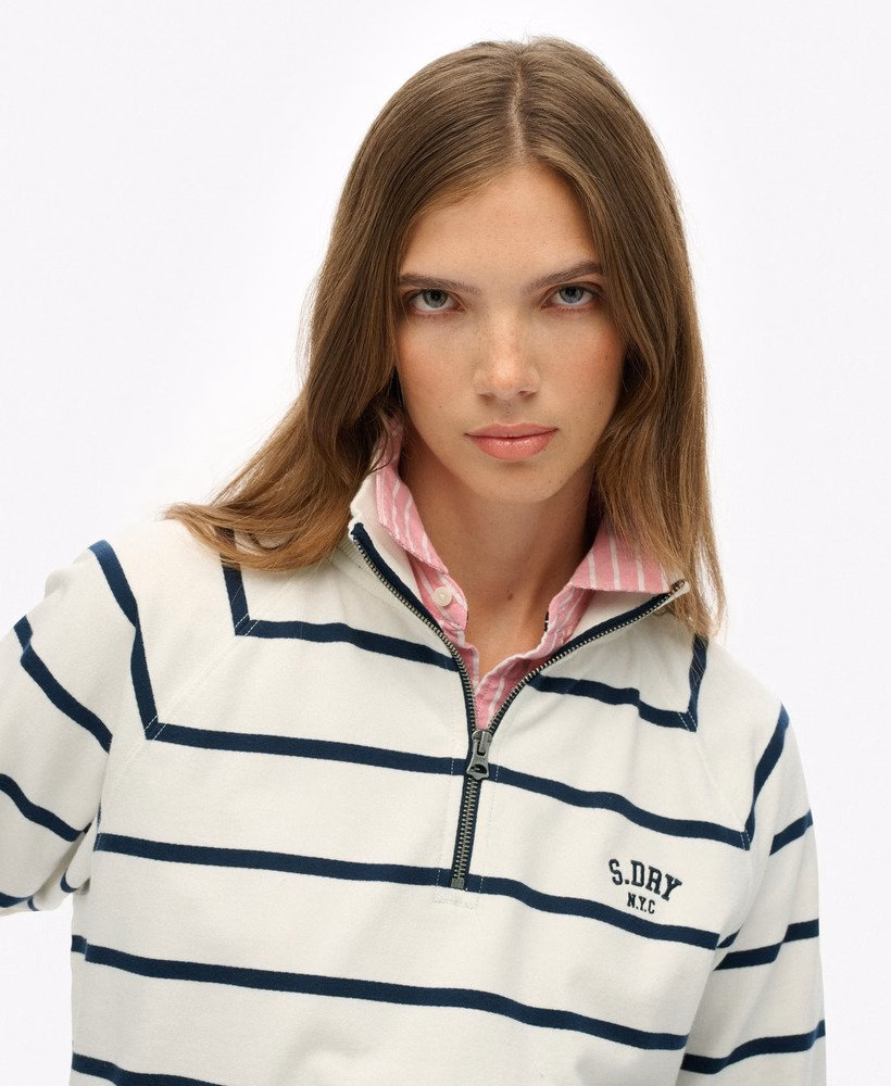 Bluza Athletic Essentials Stripe Half Zip