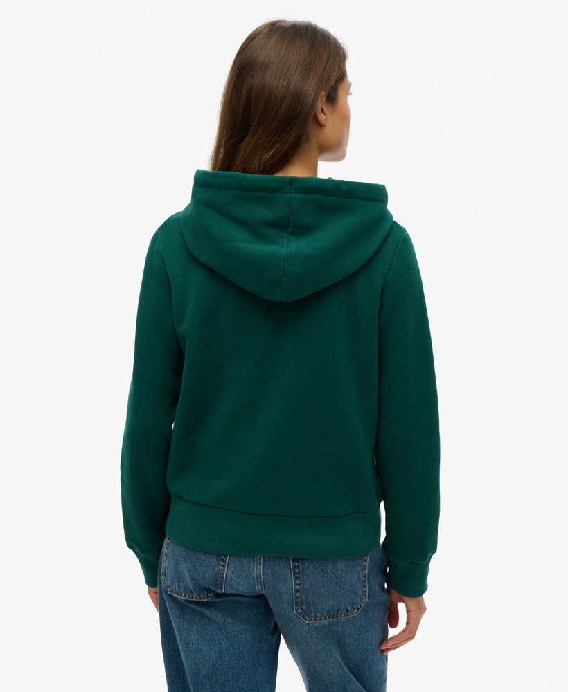 bluza z kapturem summer garden w kolorze gŁĘbokiego morska