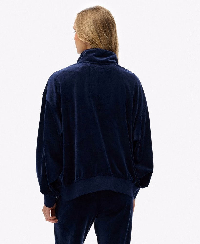Country Club Velour Quarter Zip