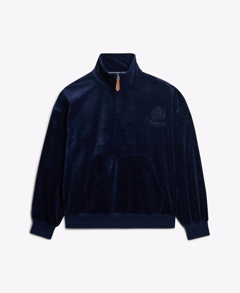 Country Club Velour Quarter Zip