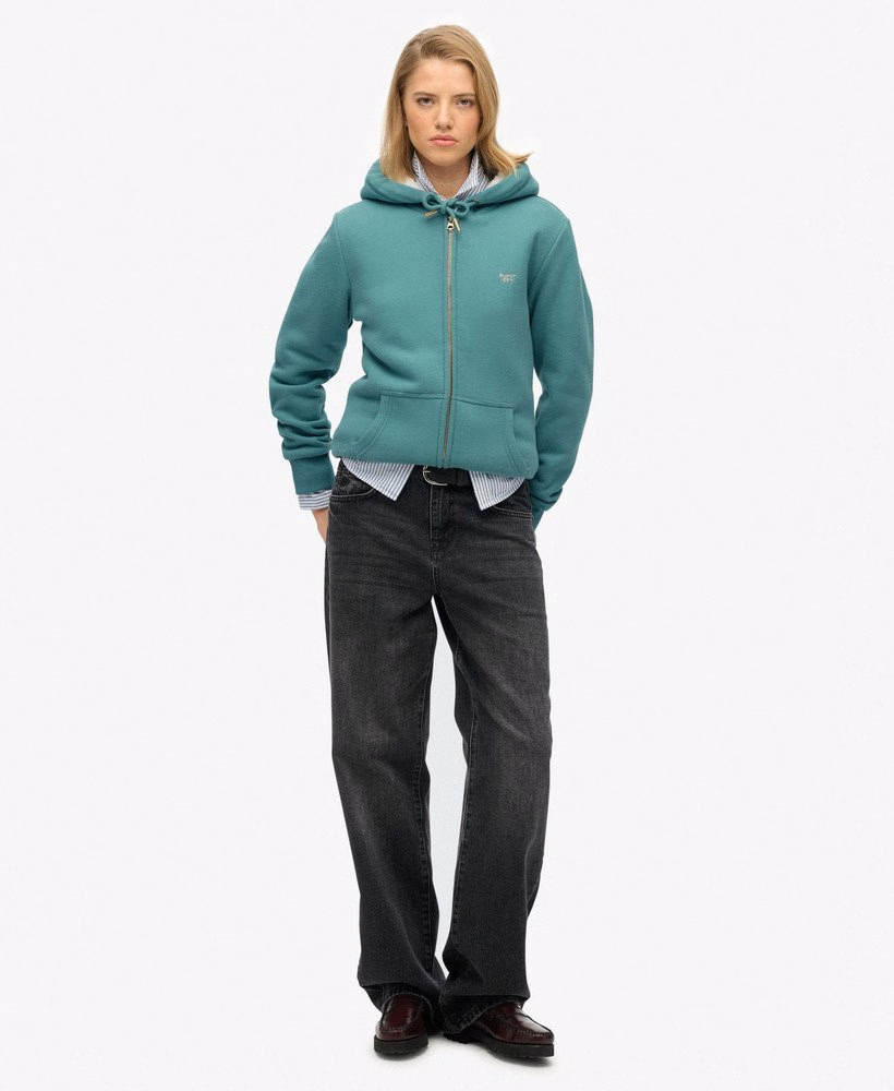 Bluza z kapturem Essential Borg Lined Zip