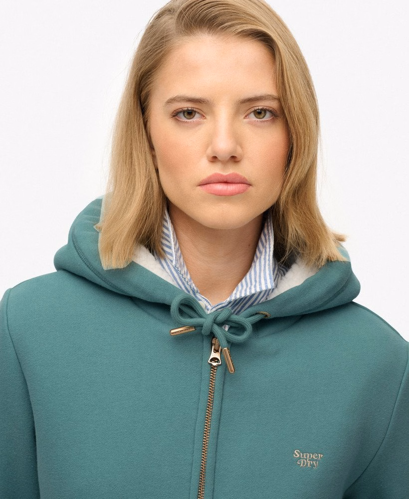 Bluza z kapturem Essential Borg Lined Zip