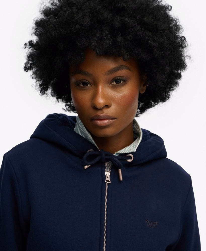 Bluza z kapturem Essential Borg Lined Zip